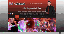Desktop Screenshot of dj-marcel-bremen.de